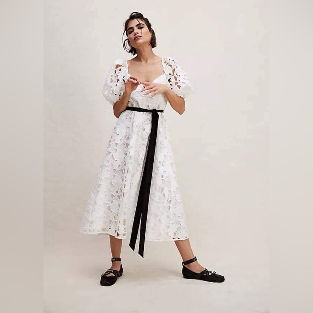 For Love & Lemons Marlene Midi Dress - Picture 2 of 6